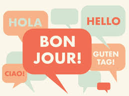 a picture of hello word in 5 different languages